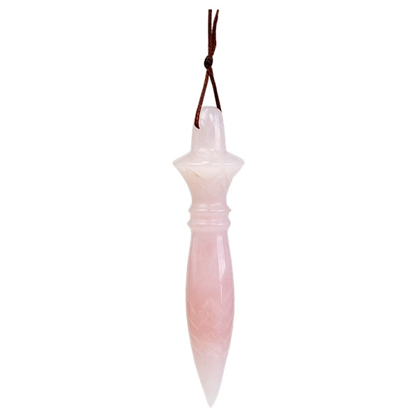Pendule Thot en Quartz Rose