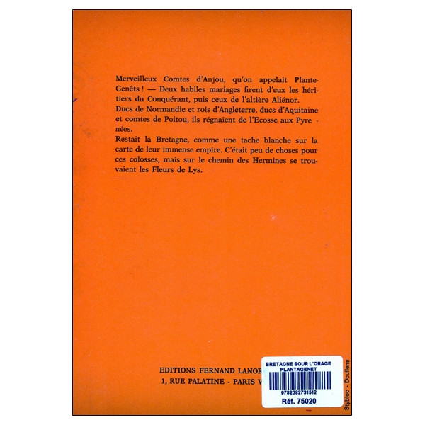 La Bretagne sous l'orage Plantagenêt