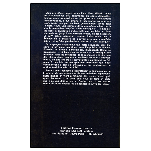 Plaidoyer pour l'extraordinaire