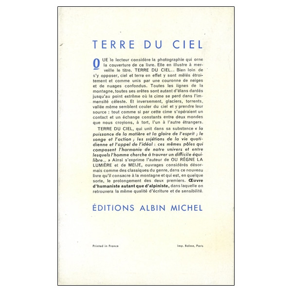 Terre du Ciel