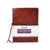 Grimoire en Cuir Triple Lune