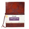 Grimoire en Cuir Triple Lune