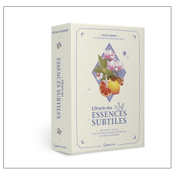L'Oracle des essences subtiles - 50 cartes et un livre pour bénéficier du pouvoir énergétique des huiles essentielles - Coffret