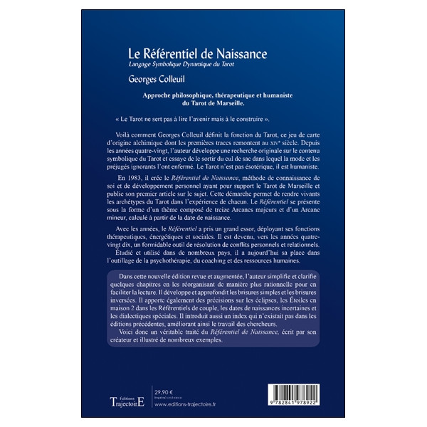 Le Référentiel de Naissance - Langage - Symbolique - Dynamique du Tarot