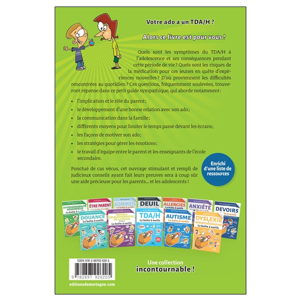 TDA/H chez les ados - La Boîte à outils