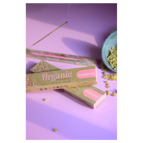 Encens Bâton Organic Frankincense 15 grs