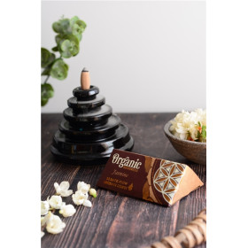 Encens Cône Organic Jasmin Cône Backflow 41 grs