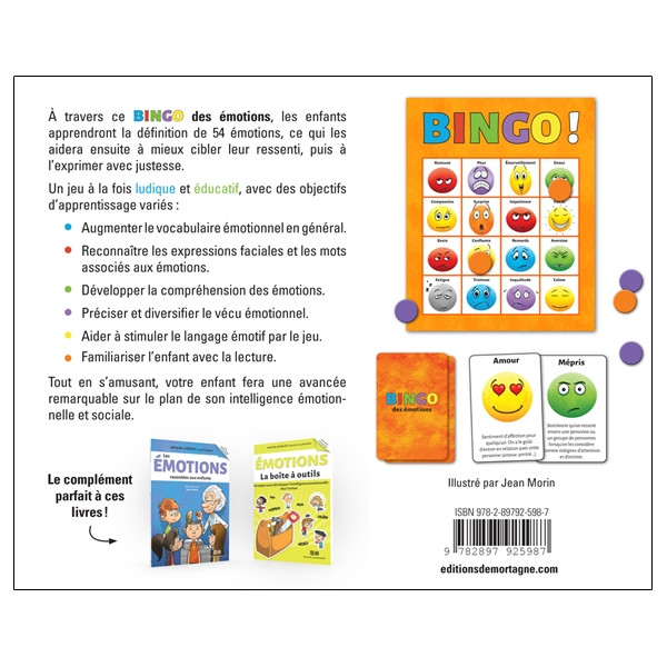Bingo des émotions - Coffret