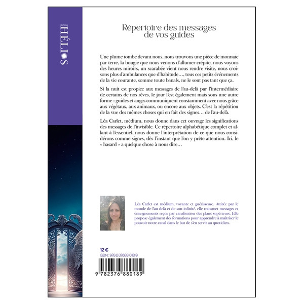 Répertoire des messages de vos guides