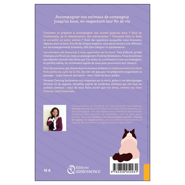 Les messages des animaux pour les accompagner en fin de vie  Ce quils ont à nous dire pour mieux vivre leur départ