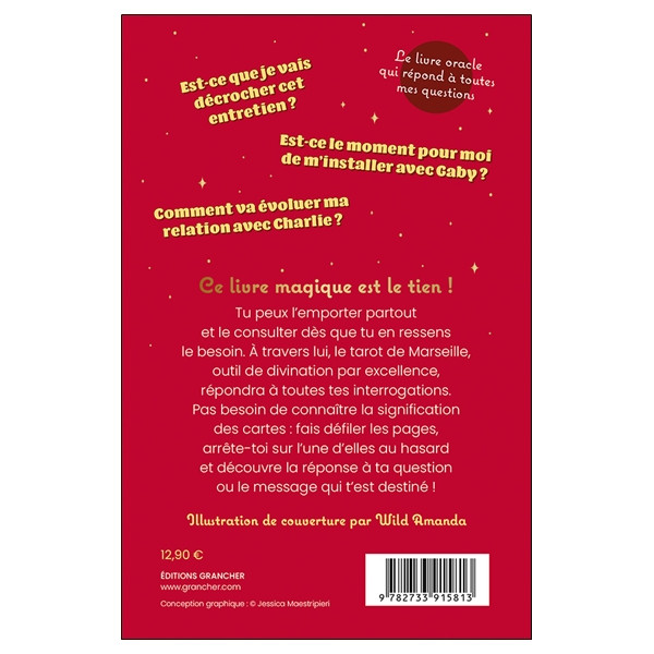 Mon Answers book des messages du tarot de Marseille