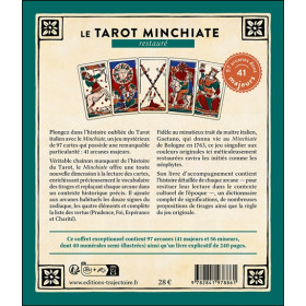Le Tarot Minchiate restauré - Un jeu de 97 arcanes et son livre détaillé - Coffret