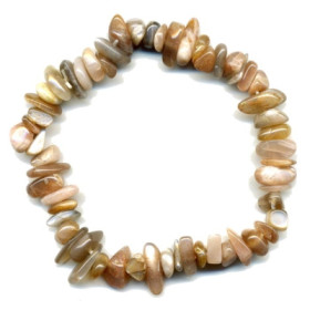 BRACELETS CHIPS BAROQUE PIERRE DE LUNE