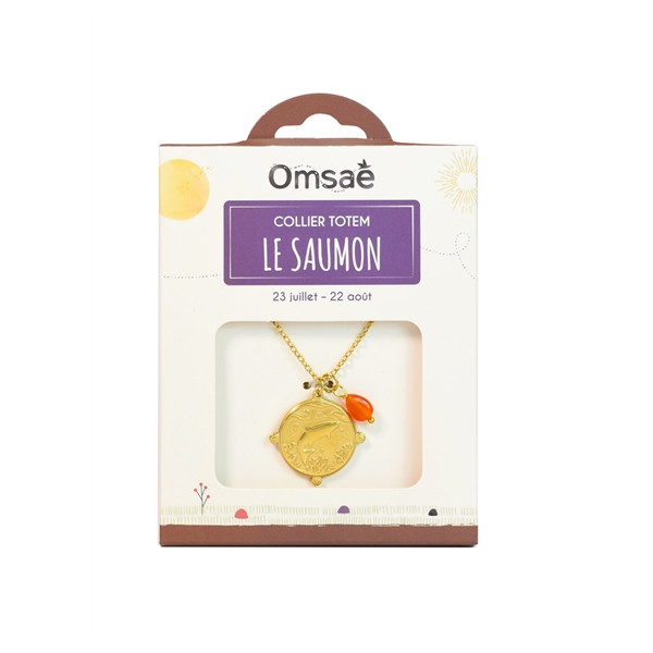 Collier Totem Le Saumon