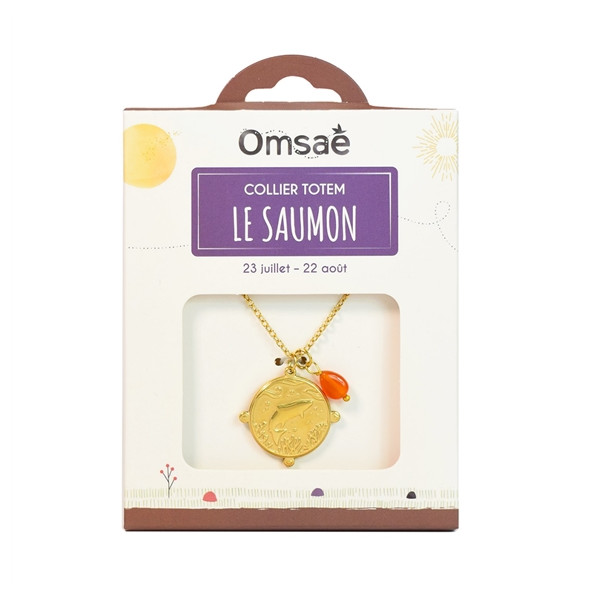Collier Totem Le Saumon