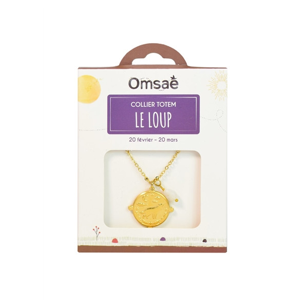 Collier Totem Le Loup