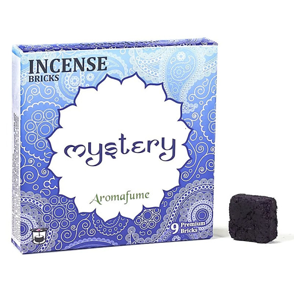 Emballé par 3, Aromafume briques d'encens Mystery-- 40g