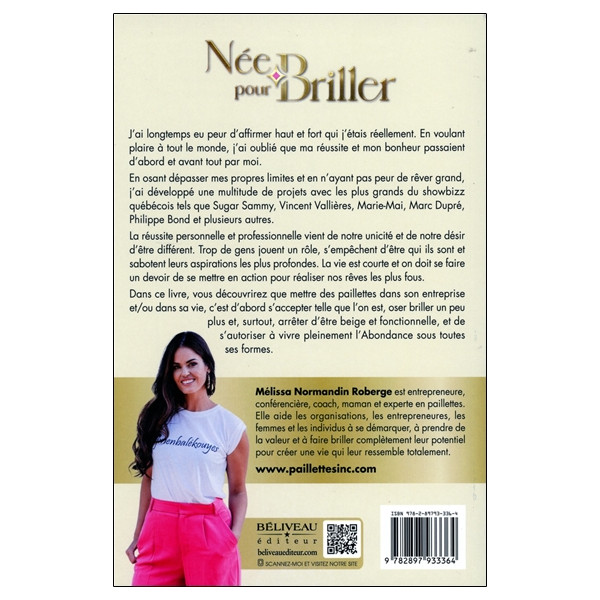 Née pour briller - Pour toutes celles qui veulent se libérer du jugement des autres, s'assumer enfin et vivre une vie remplie de