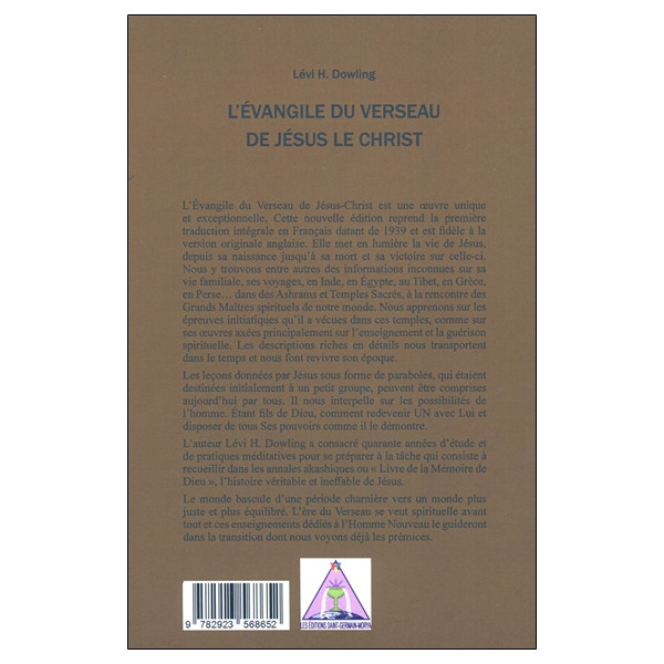 L'évangile du Verseau de Jésus le Christ