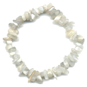 BRACELETS CHIPS BAROQUE PIERRE DE LUNE ARC EN CIEL