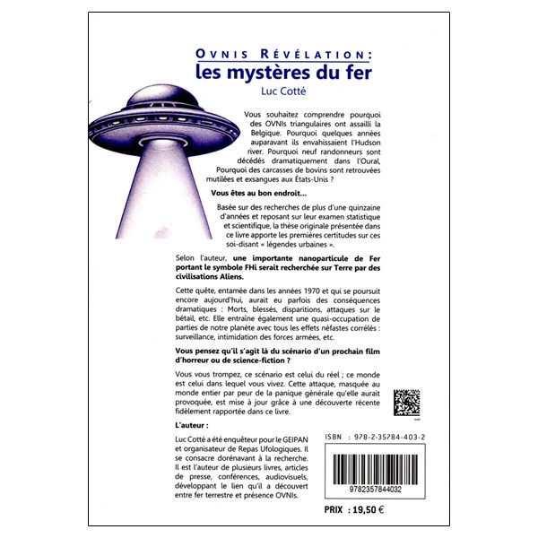 Ovnis Révélation : les mystères du fer