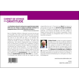 Carnet de voyage en gratitude - 40 fois Merci ! en textes et aquarelles