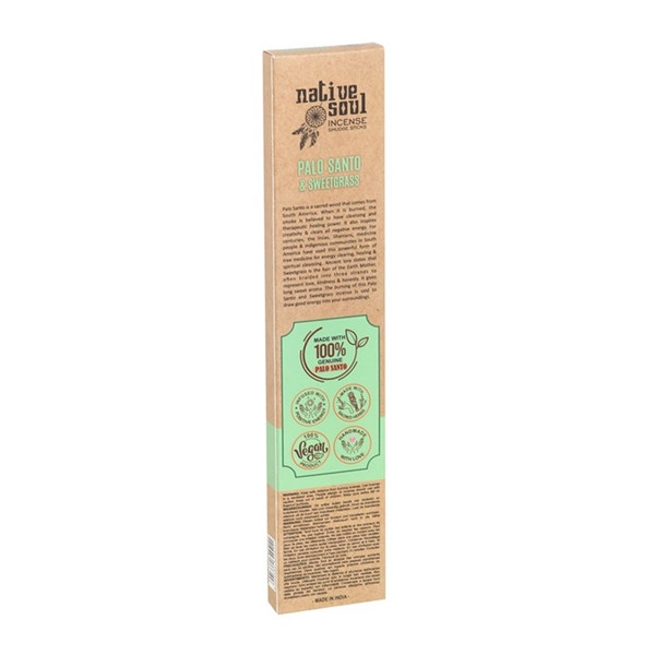 Encens Green Tree Native Soul Palo Santo & Foin d'odeur - 15 grs