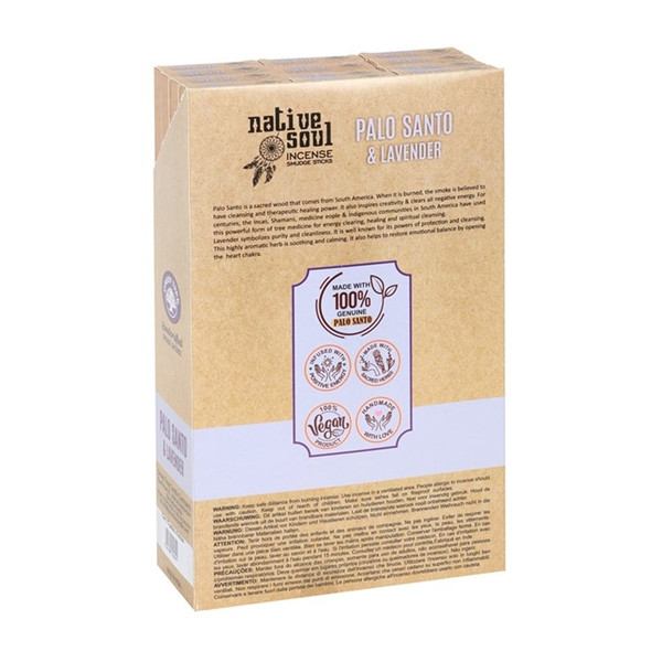 Encens Green Tree Native Soul Palo Santo & Lavande - 15 grs