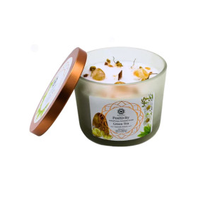 Bougie Litho Green Tree Positivité - Thé Vert - 256 grs