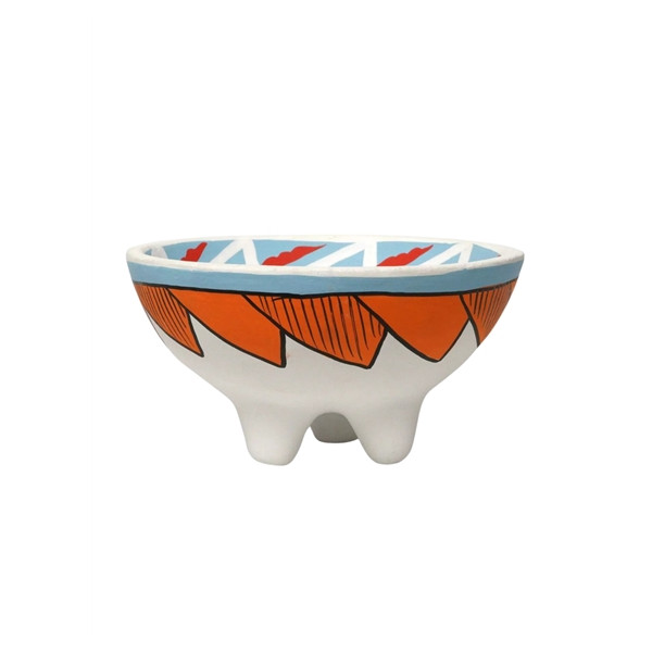 Socle de fumigation Green Tree Native soul Tribal blanc