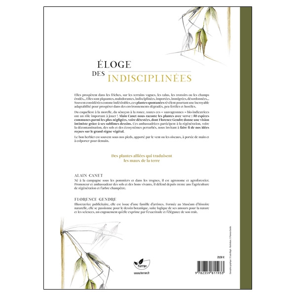 Eloge des indisciplinées - Il ny a pas de mauvaises plantes