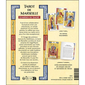 Tarot de Marseille - Lumières du Sacré - Coffret