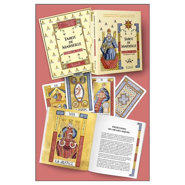 Tarot de Marseille - Lumières du Sacré - Coffret