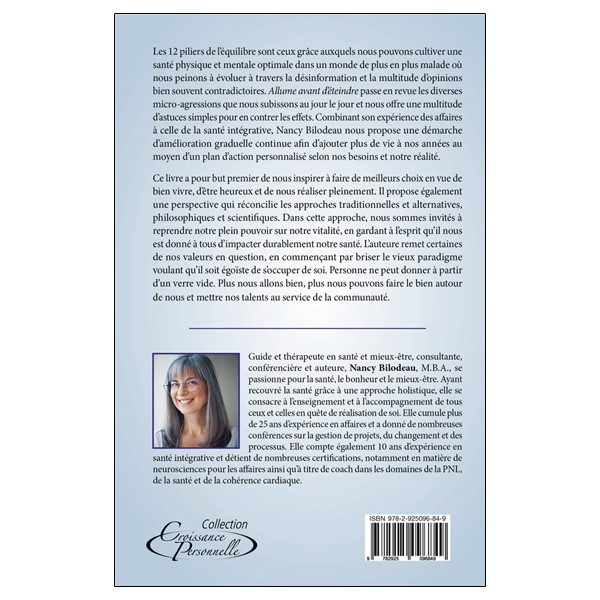 Allume avant d'éteindre ! Les 12 piliers de l'équilibre