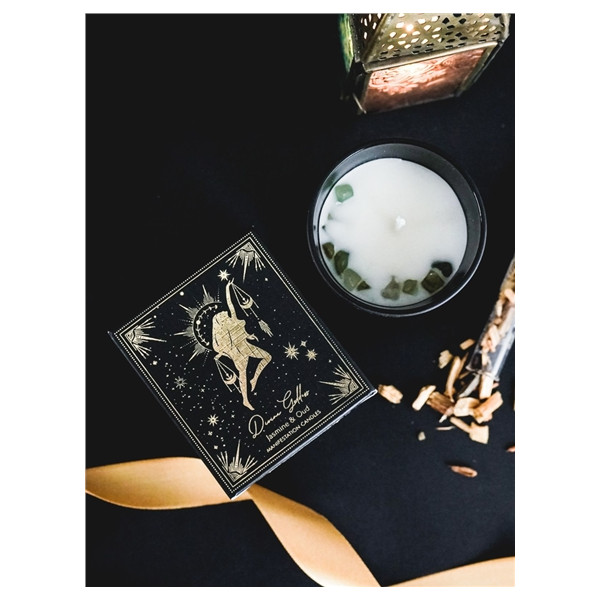 Bougie parfumée Esotéric Divine Goddess - Jasmin et Oud 120 grs