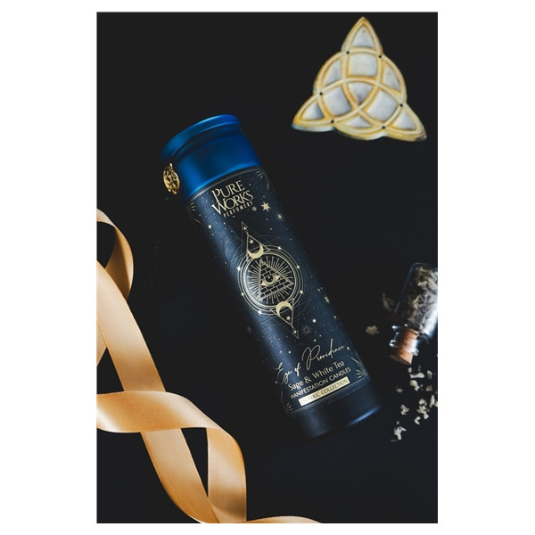 Bougie parfumée Esotéric Eye of Providence - Sauge et Thé Blanc 300 grs