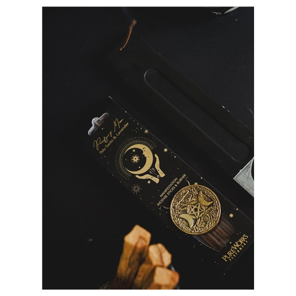 Encens Bâton Esotéric Purifying Moon - Palo Santo et Lavande 25 grs