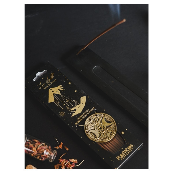 Encens Bâton Esotéric Love Spell - Rose et Pivoine 25 grs