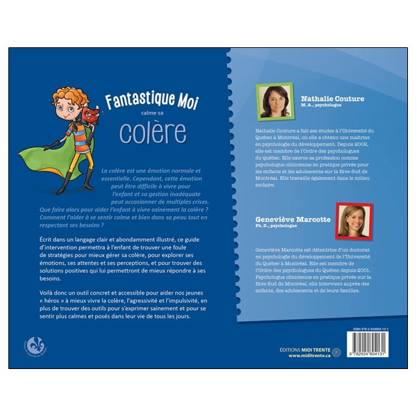 Fantastique Moi calme sa colère