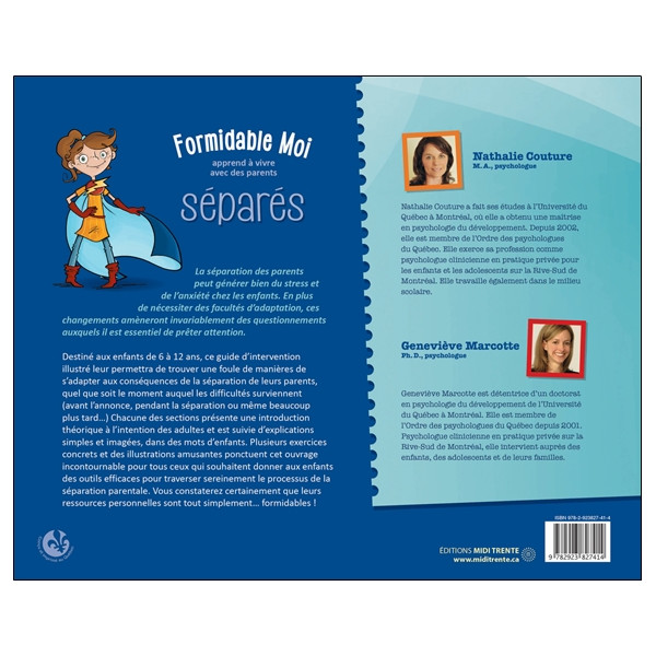 Formidable Moi apprend à vivre avec des parents séparés