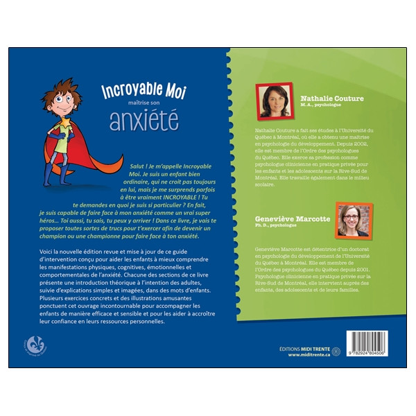 Incroyable Moi maîtrise son anxiété