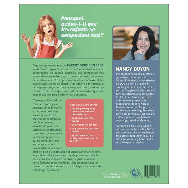 Parent - Gros bon sens - Mieux comprendre votre enfant pour mieux intervenir