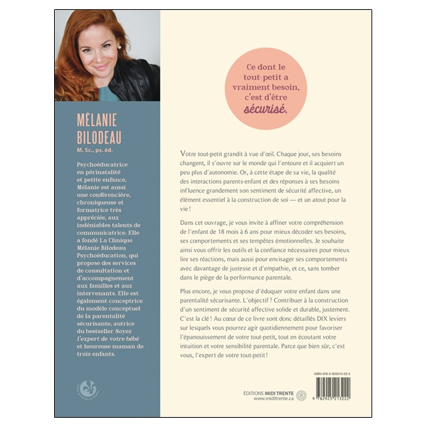 Soyez l'expert de votre tout-petit - Eduquer dans la parentalité sécurisante