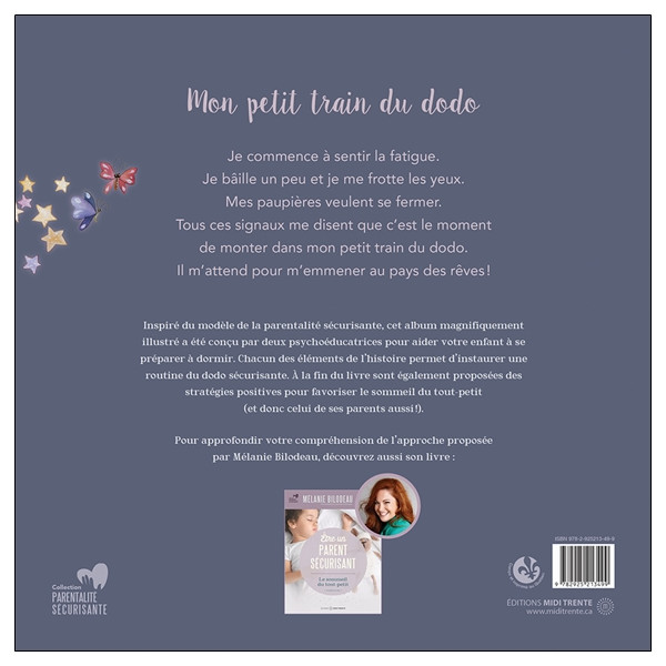 Mon petit train du dodo - Album psychoéducatif pour instaurer une routine du dodo sécurisante