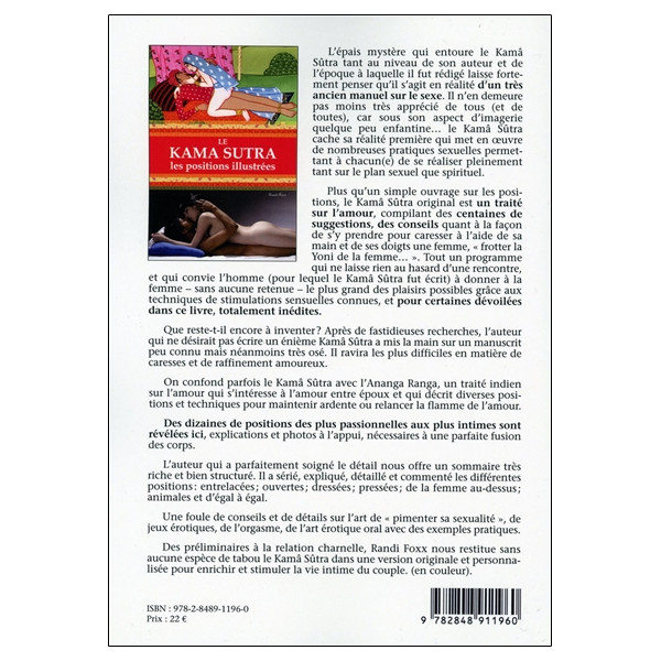 Le Kama Sutra - Les positions illustrées