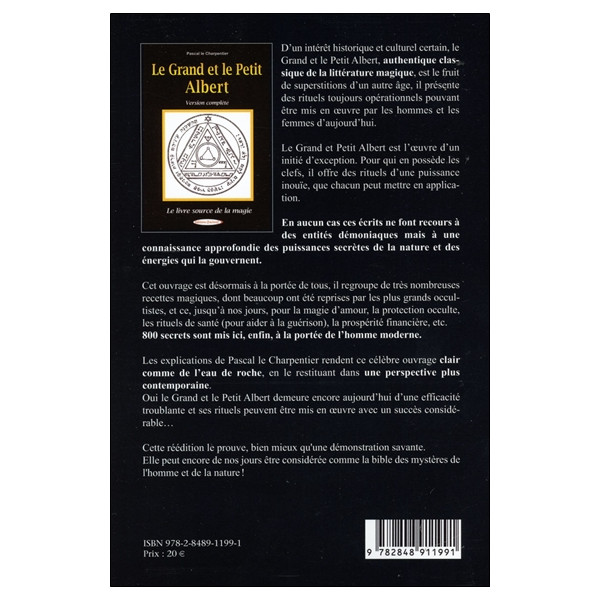 Le Grand et le Petit Albert - Version complète - Le livre source de la magie