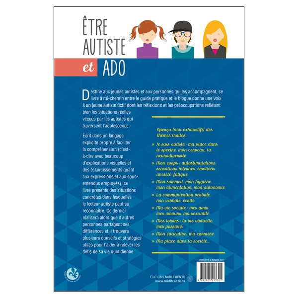 Etre autiste et ado - Stratégies pour mieux composer avec les défis et les réalités de la vie quotidienne