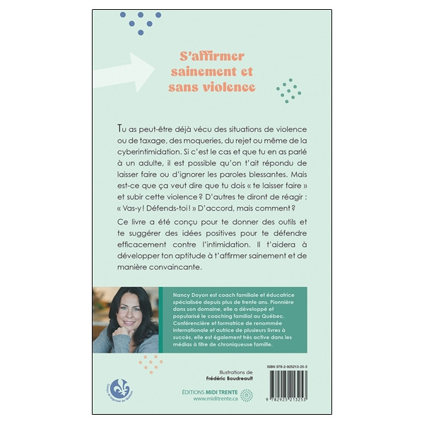 Non à l'intimidation - J'apprends à m'affirmer