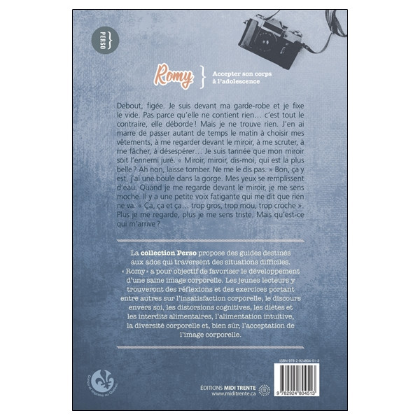 Romy - Accepter son corps à l'adolescence
