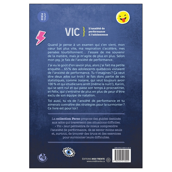 Vic - L'anxiété de performance à l'adolescence